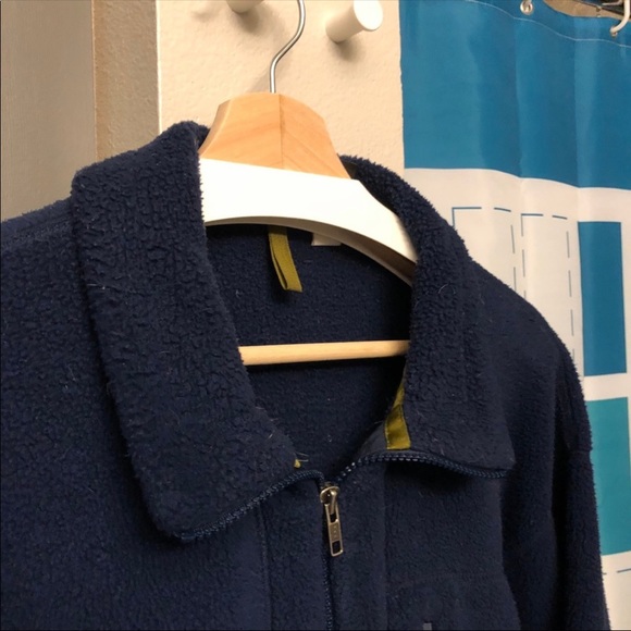 Size Large - Vintage 2000’s Patagonia Navy Synchilla Full Zip Fleece Pile Jacket - Picture 4 of 7